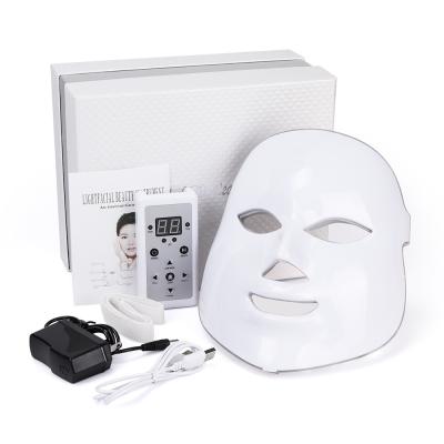 China Skin Tightening Factory Direct Sale Face Beauty Device LED Skin Therapy Mask 7 Led Colors for sale