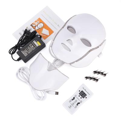 China Pigment Removal Acne Anti Whitening Device Therapy LED Facial Face Mask Led Face Mask Light for sale