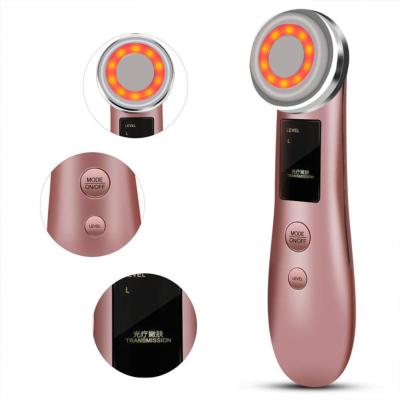 China Skin Tightening Face Massager LED Anti Wrinkle Rejuvenation Device Face Lifting Machine Cleaning Massager for sale