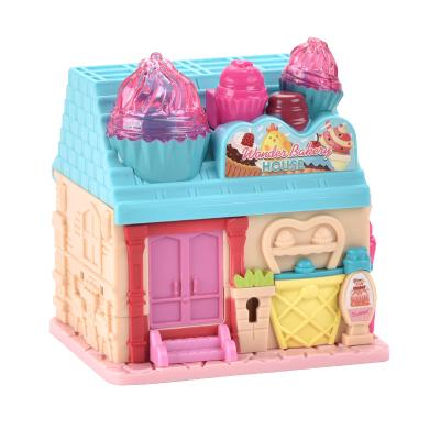 China 2022 Hot Sale Eco-Friendly New Product Doll House Toys For Kids Girls Dollhouse Miniature Princess Doll Plastic Play Room for sale