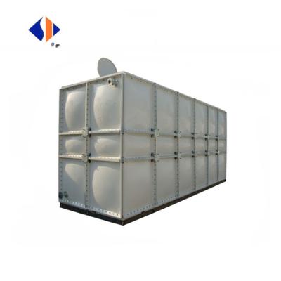 China Modulaire GRP SMC glasvezelcompositwatertank en duurzaam voor regenwateropvang Te koop