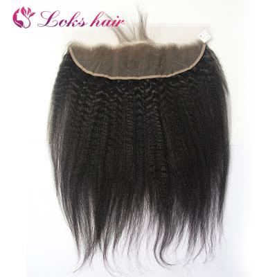 China Free Sample Curly Straight Hair Bundles With Straight Hair Frontal And Curly Hairband With Baby Hair for sale