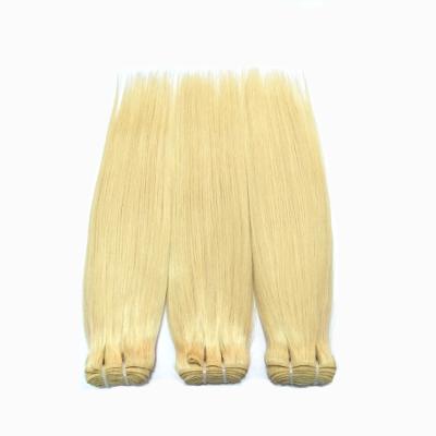 China Body Wave Indian Hair Color 613 Blonde Remy Hair Canton Bundles for sale