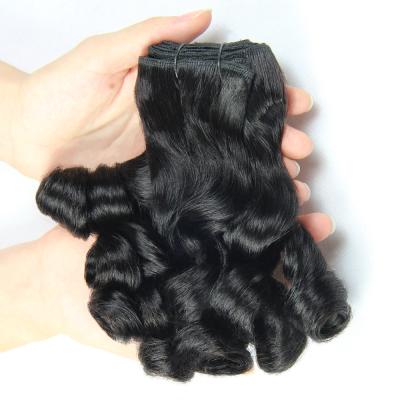 China 100% Human Hair 12a Funmi Raw Indian Russian Thick Egg Loop Super Pulled Human Silky Straight Hair Extension With Headband for sale