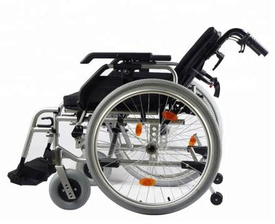 China All Ages Freebie Safe Adjustable Manual Wheelchair Aluminum for sale