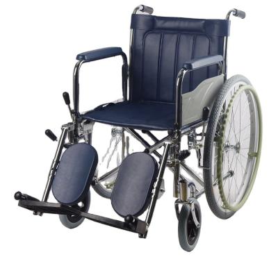 China Hospital And Home Carbon Steel Manual Wheelchair For The Old And Disabled for sale