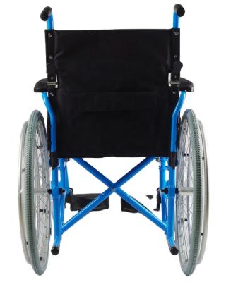 China Rehabilitation Center / Hospital / Home Product Easy To Sell Economic UK Style Aluminum Wheelchair for sale