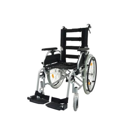 China New design lightweight aluminum alloy wheelchair foldable and detachable wheelchair MA012-2507& 2508 for sale