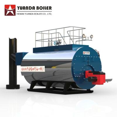 China WNS Horizontal Type Gas Diesel Oil Fired Steam Boiler For Hospital for sale