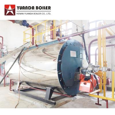 China 14mw Horizontal Natural Gas Diesel Heavy Oil Fired Hot Water Boiler for sale