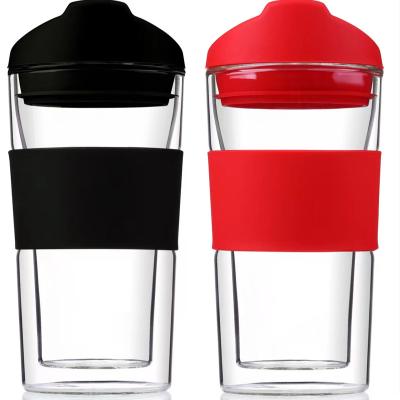 China Glass Water Silicone Tumbler Sleeve Silicone Stocked Protective Cover for sale