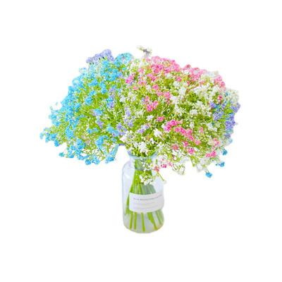 China Promotional Gifts Wholesale Plastic Babysbreath Artificial Gypsophila Baby's Breath Valentine Gift Artificial Dried Baby's Breath for sale