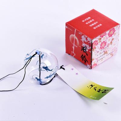 China Creative Japan Gifts Customized Japanese Handmade Glass Gifts Wind Chimes for sale