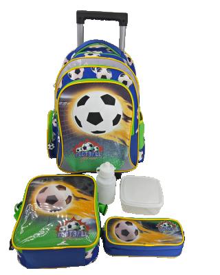 China Wholesale Custom Fashion Trolley 16Inch School Bags Sets Student School Backpack School Bags for sale