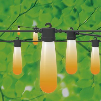 China Outdoor garden low price hot sale unique design light string, string party lights, lighting string for sale