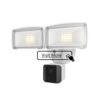 China 2021 Flood Mount IP Camera Modern Flood Light Security Camera Outdoor Wireless System for sale