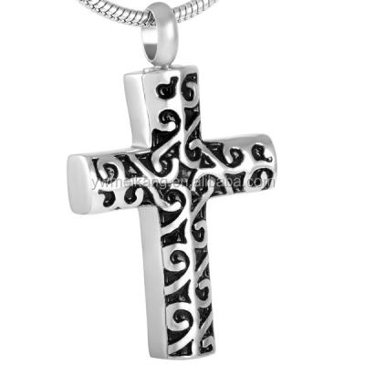 China Viable Celtic Cross Urn Ash Keepsake Cremation Jewelry Memorial Pendant for sale