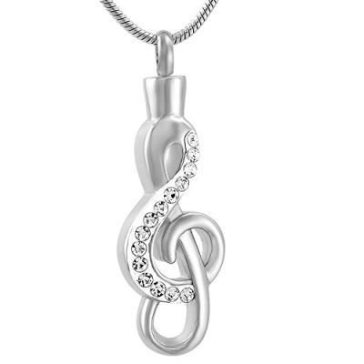 China CLASSIC Musician Graceful Women Men Memorial Cremation Jewelry Keep You in My Heart Always for sale