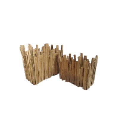 China CLASSIC eco-friendly driftwood flower pots for sale