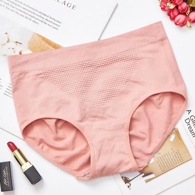 China Wholesale High Rise Women Honeycomb Ladies Underwear Seamless Slimming Hot Panties Antibacterial for sale