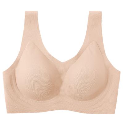 China YUYI Sleep Bras Thin Soft QUICK DRY Comfortable Daily Bras Seamless Leisure Bras For Women A To D Cup With Removable Pads for sale