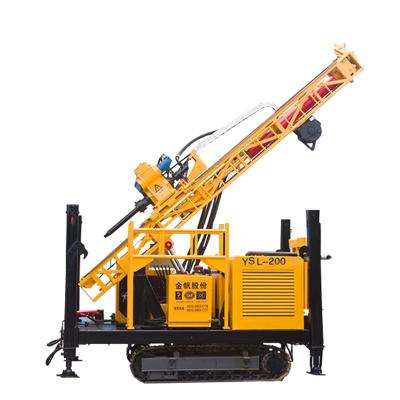 China High Efficiency Crawler Model Water Well Drilling Rig Small Rig Machine For Sale for sale