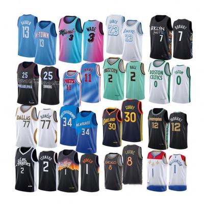 China 2022 Amazon New Sale Amazon USA Basketball 30 Teams Breathable Hot Custom Embroidery Shirt Invests Uniforms Clothes Wear Tank Top for sale