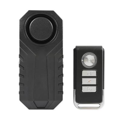 China 113dB Anti-theft Motorcycle/Bicycle Radio Motorbike Bicycle Car Vibrating Alarm for sale