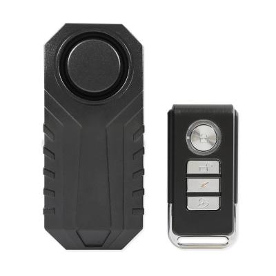 China Modern Wireless Battery Operated Anti-thief Car Alarm Super Loud 113dB Remote Control IP65 Waterproof RF 433.92MHz for sale