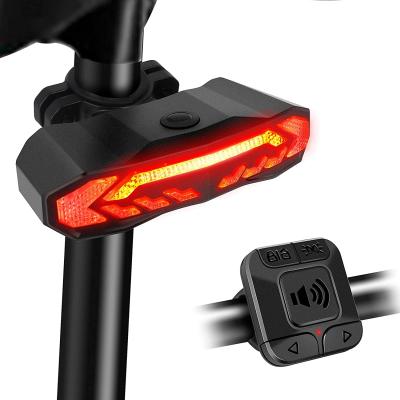 China Waterproof Rear Warning Light Bike Tail Light Led Chargeable USB Mountain Bike Headlight Cycling Tail Light Bicycle Light for sale