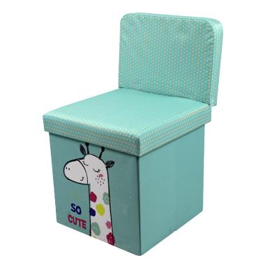 China 2020 HStex 2020 Cube Storage Stool Wholesale Folding Chair Kids Foldable Chair Wholesale Back Bean Bag Chair for sale