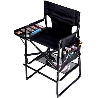 중국 2021 BOYA Factory Professional Artist Makeup Chair Folding Director Chair Beauty Salon Hairdressing Chair In Dongguan 판매용