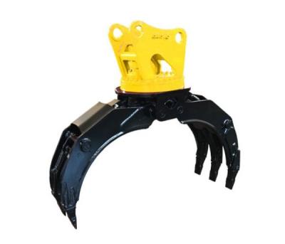 China Excavator Hydraulic Rotation Grapple Attachment Excavator Bucket for sale