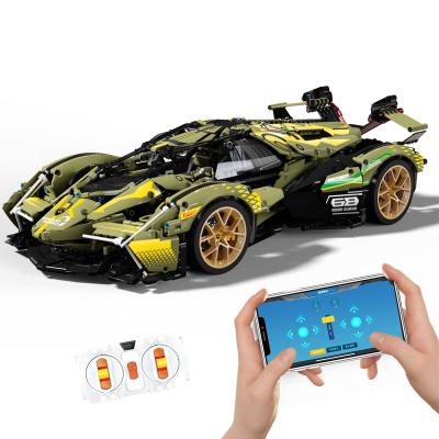 China The Toy Best Seller Moyu 1:8 Leakage RC Borghini Building Block Legoing OEM Technic Toys For Children for sale