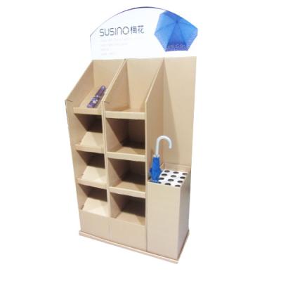 China Recycled Materials Corrugated Paper Recycled Custom Design Shape Retail Pop Up Display Stand for sale