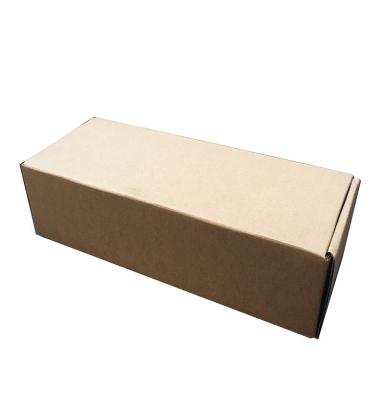 China Recycled Materials Custom Logo Printed Recycled Brown Corrugated Cardboard Shipping Box for sale