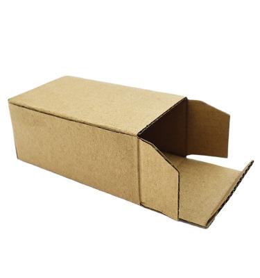 China Recycled Materials Custom Colorful Design Printed Natural Brown Corrugated Box Cardboard Display Box for sale