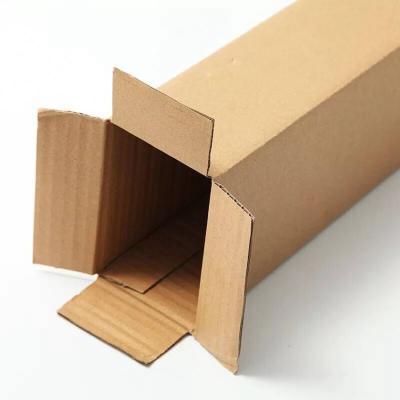 China Recycled Brown Materials Custom Corrugated Cardboard Shipping Box For Long Sizes Packing Cardboard for sale