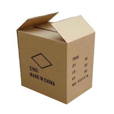 China Recycled Materials Packaging Manufacturers Corrugated Printed Cardboard Paper Boxes for sale