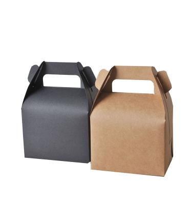 China China Disposable Folding Packaging Rectangular Shape Cake Cardboard Box for sale