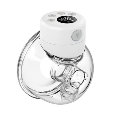 China New Silicon Noise Canceling Hands Free Portable Breast Milk Pump 1000mAh USB Electric Breast Pump For Mom for sale