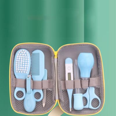 China Eco-freindly Portable Safe Plastic Painless Nail Clipper Stainless Steel Baby 8 Pieces Manicure Pedicure Set Deluxe Set for sale