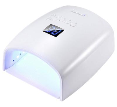 China 2021 Professional Cordless Led Nail Polish Dryer 30 New Rechargeable Nail Lamp UV Dryer 48W Led Curing Nail Tools for sale