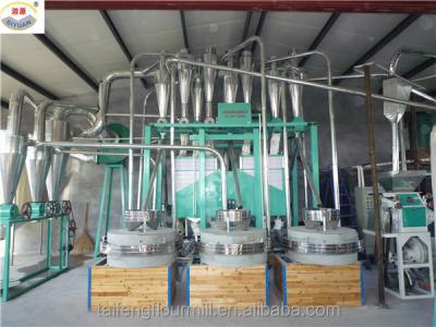 China For human consumption or animal feed environmental friendly industrial stone flour mill 5-100T/D for sale