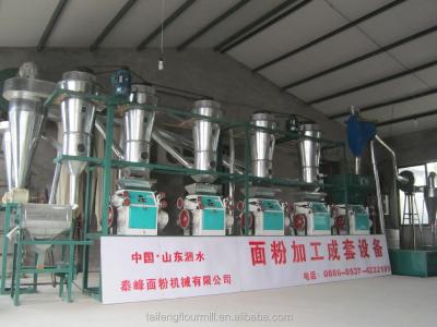 China Low Price 25-30T/D Wheat Flour Mill Plant In India , Mini Flour Making Machine 25-30 T/D for sale