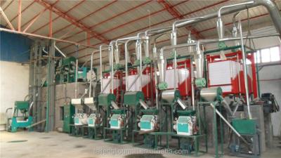 China 50 tons per day wheat flour mill for sale, 48-52T/D wheat mill complete production line for sale