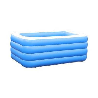 China Rectangular PVC Inflatable Swimming Pool Inflatable Swimming Pool for sale