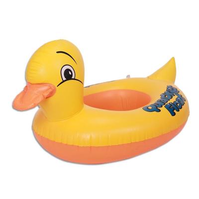 China PVC Inflatable Boat Kids Ride On Toy Boat Inflatable Duck Swimming Boat for sale