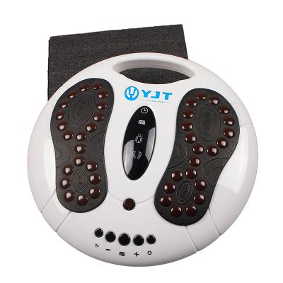 China Electric Vibrating Foot Massager Foot Massager Machine Muscle Pulse Leg Massager With Heating Function for sale