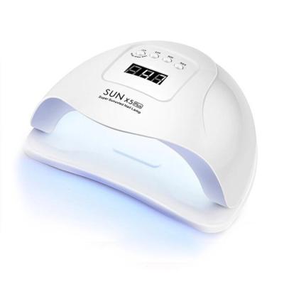 China 2021 High Quality ABS Portable Sun 5 48 Watt UV Led Nail Lamp Memory Nail Timer Professional Mini Desk Gel Dryer Kit UV Led Nail Lamp for sale